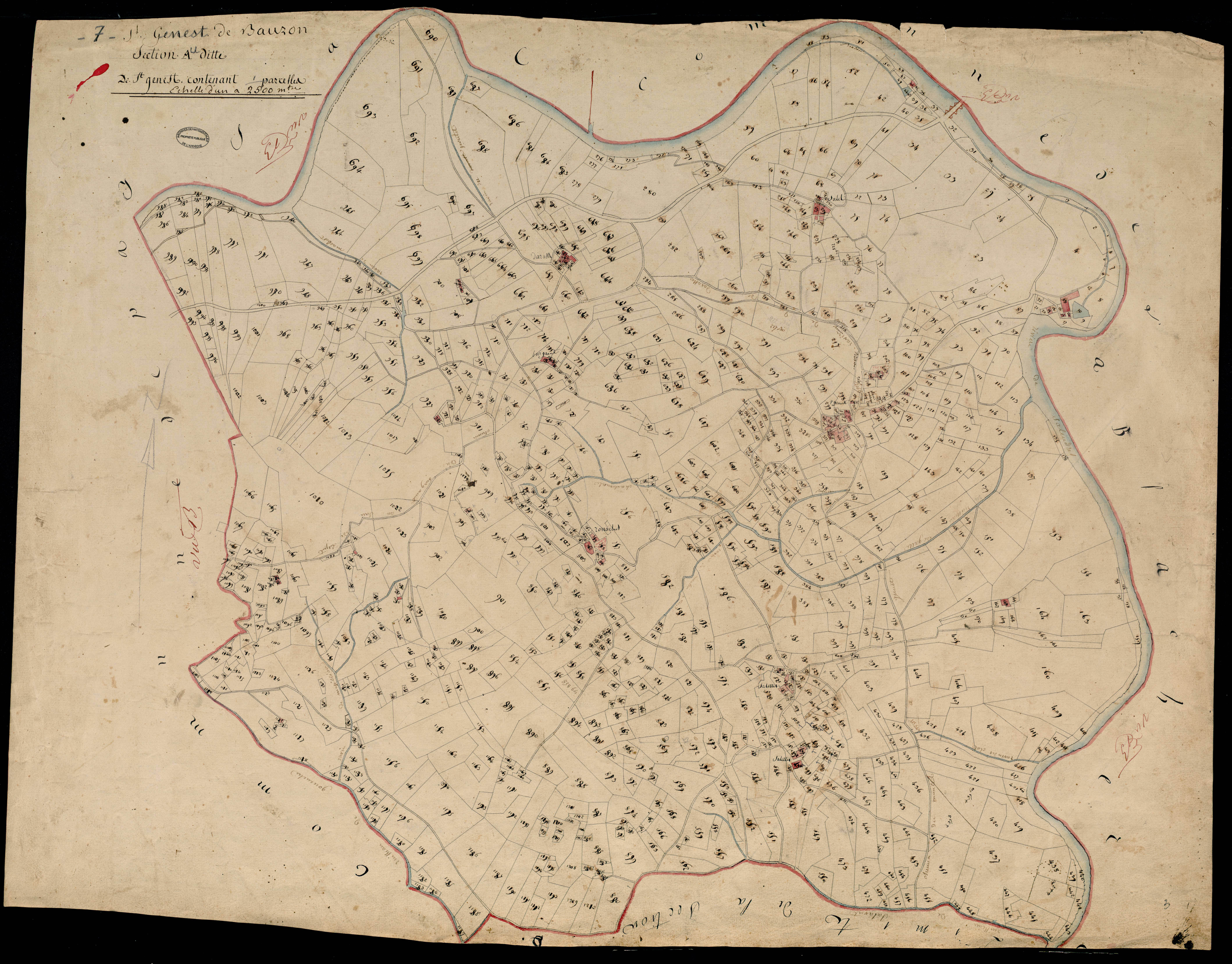 Saint-Genest-de-Beauzon - Section A