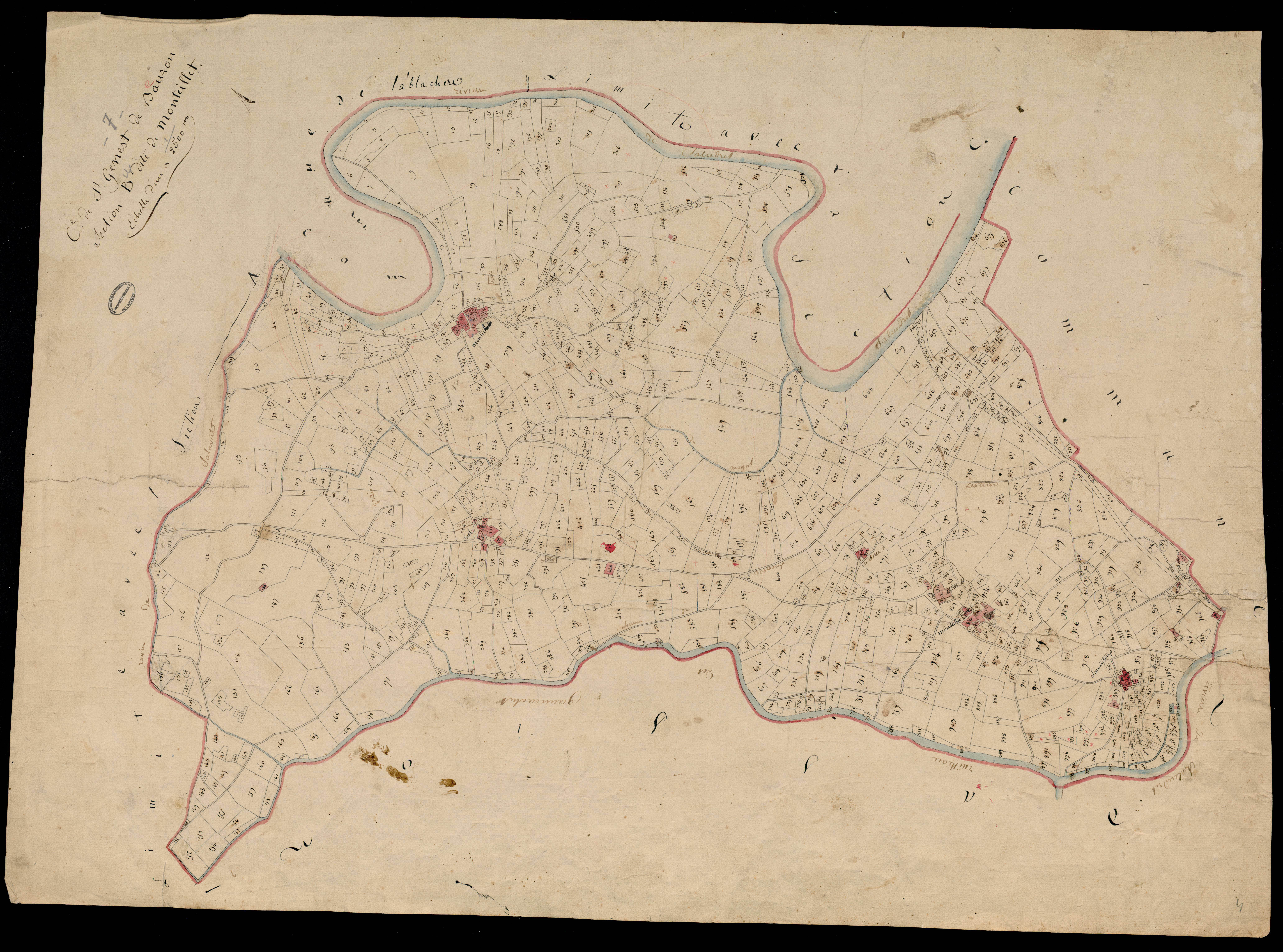 Saint-Genest-de-Beauzon - Section B