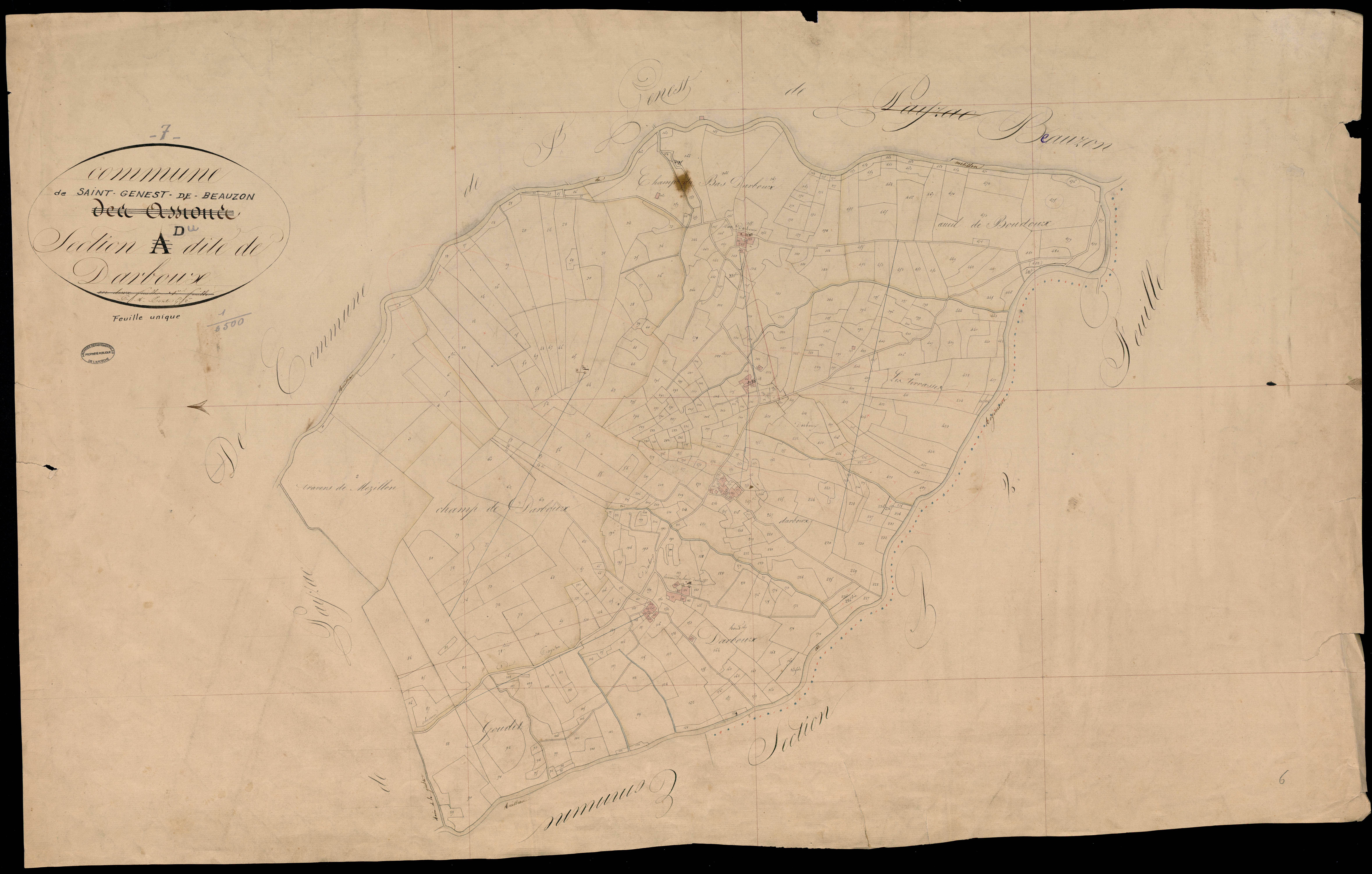 Saint-Genest-de-Beauzon - Section D