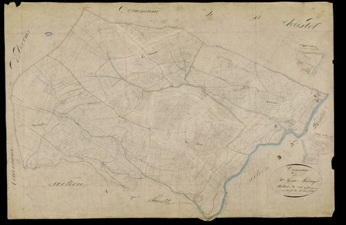 Saint-Genest-Lachamp - Section A - Feuillet 3