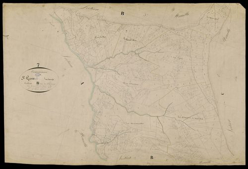 Saint-Genest-Lachamp - Section B - Feuillet 2