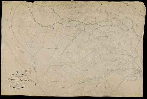 Saint-Genest-Lachamp - Section B - Feuillet 3