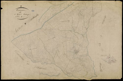 Saint-Genest-Lachamp - Section C - Feuillet 1