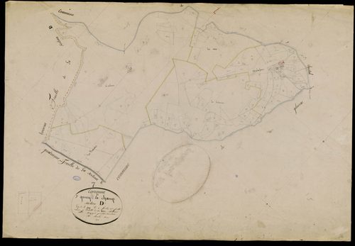 Saint-Genest-Lachamp - Section D - Feuillet 4