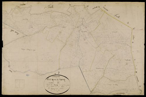 Saint-Genest-Lachamp - Section E - Feuillet 4