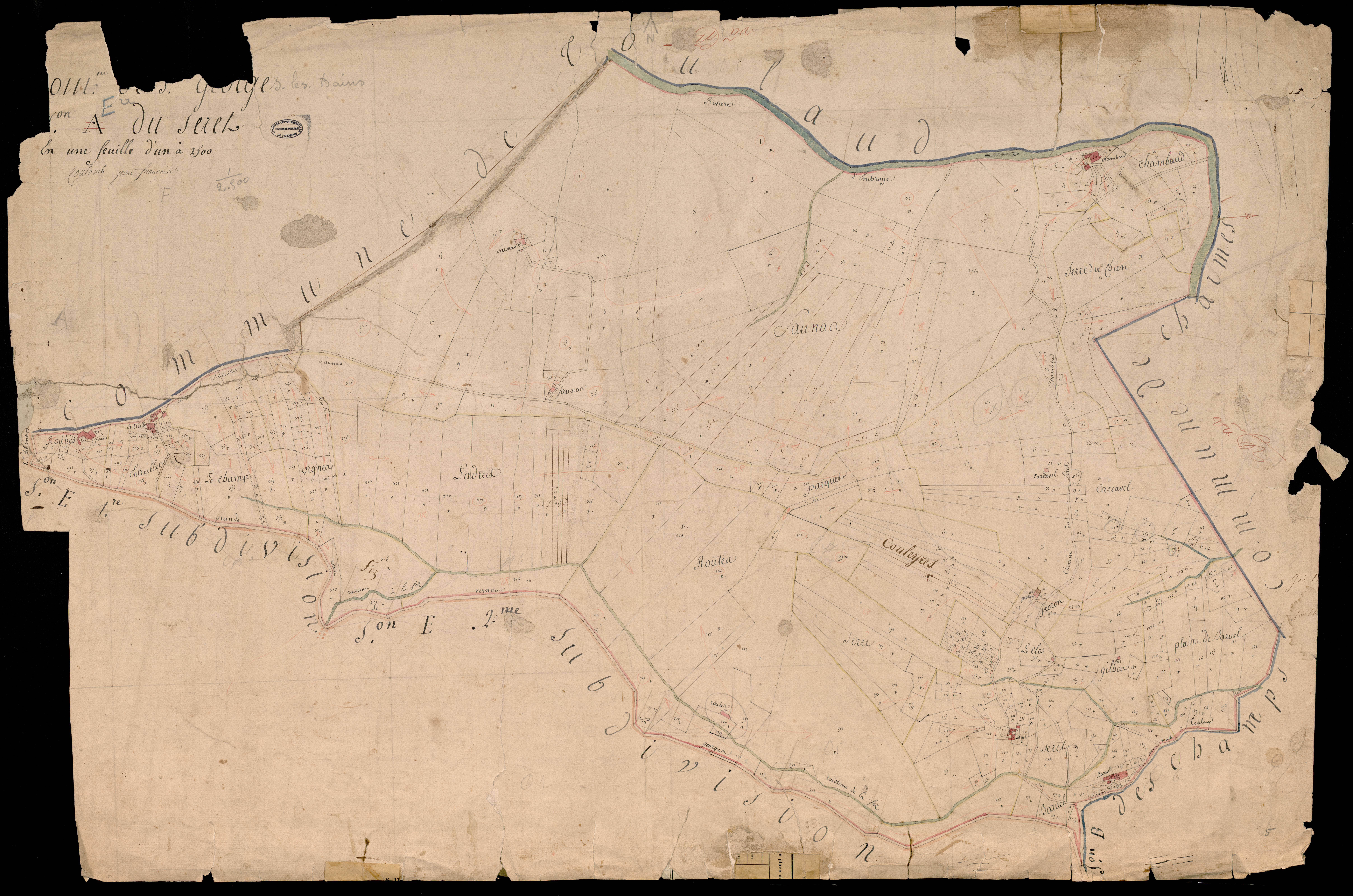 Saint-Georges-les-Bains - Section E