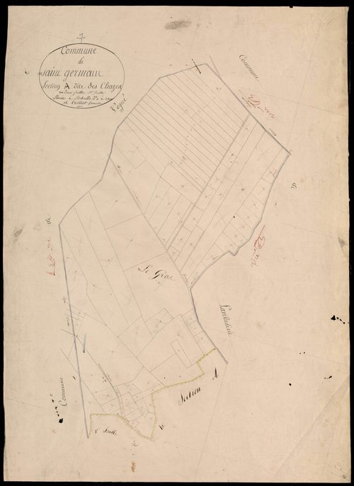 Saint-Germain - Section A - Feuillet 1