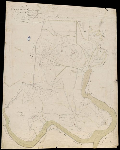 Saint-Jean-de-Muzols - Section E - Feuillet 2