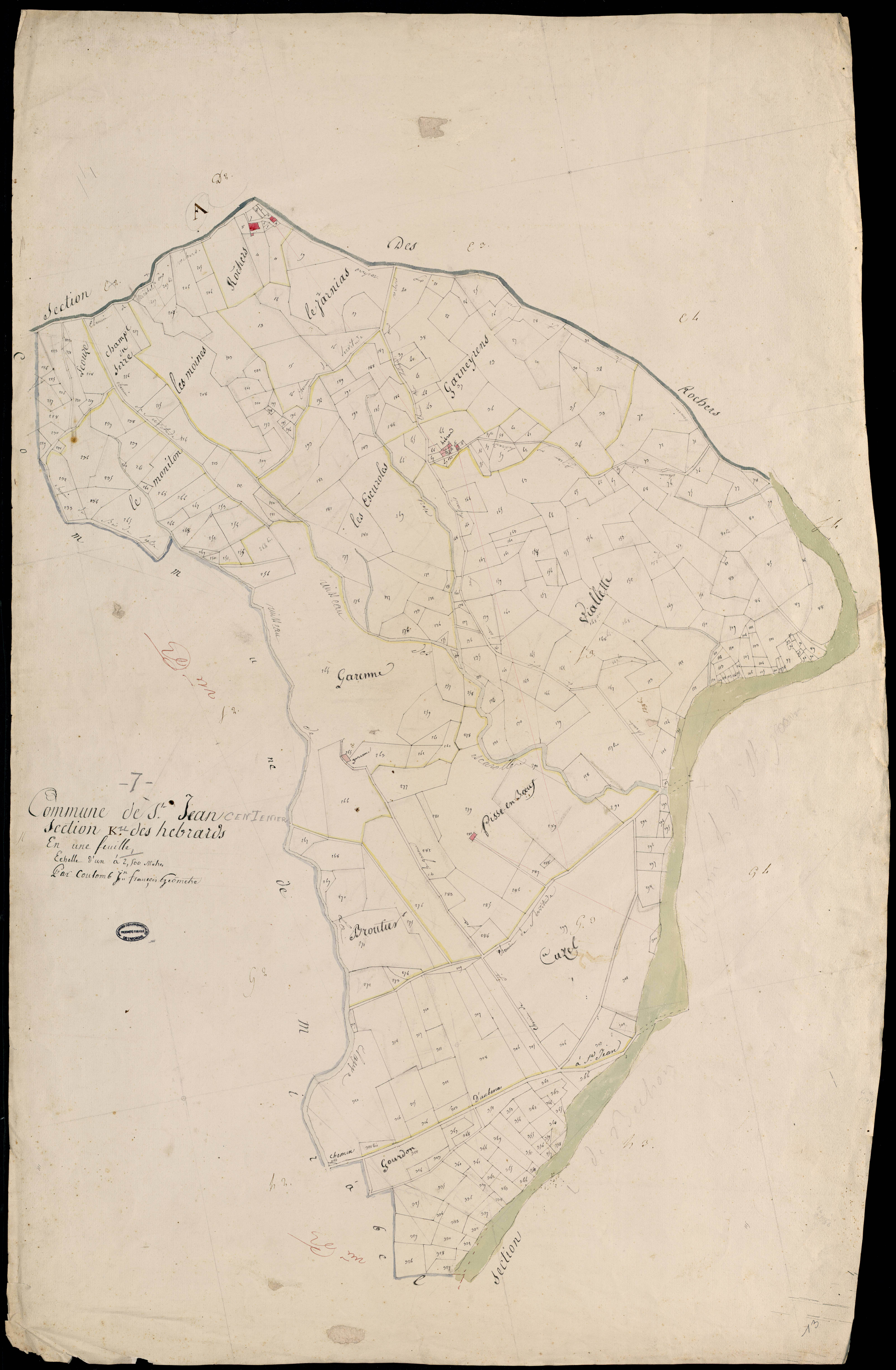 Saint-Jean-le-Centenier - Section K