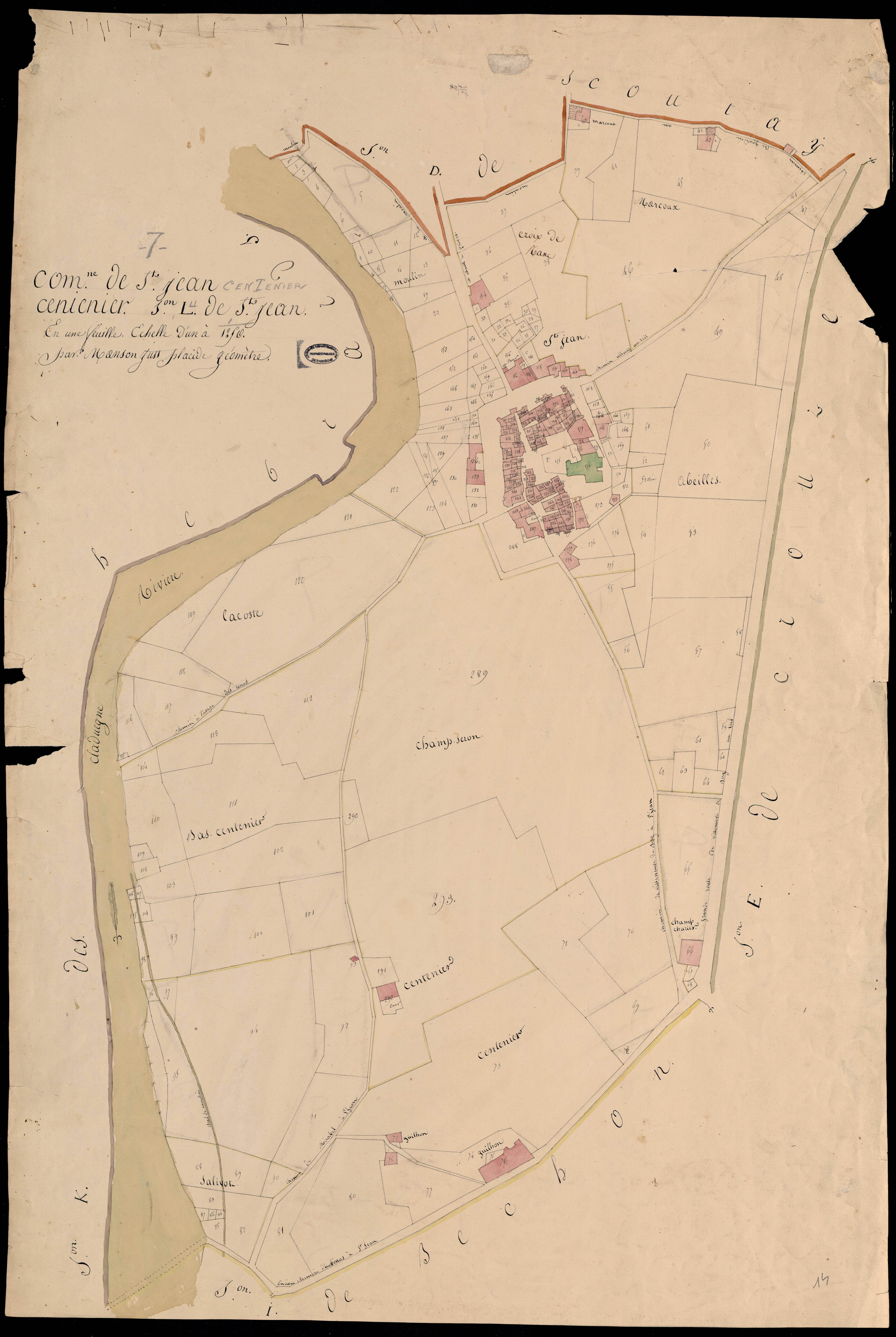 Saint-Jean-le-Centenier - Section L