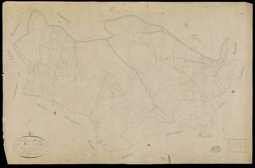 Saint-Jean-Roure - Section A - Feuillet 1