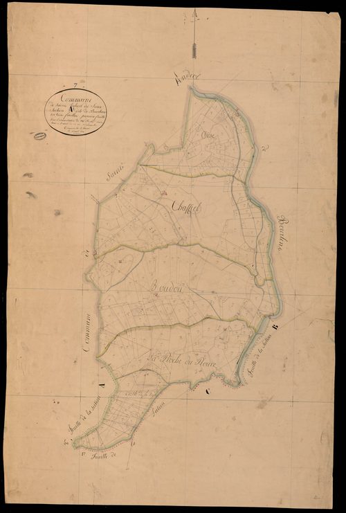 Saint-Julien-du-Serre - Section A - Feuillet 1