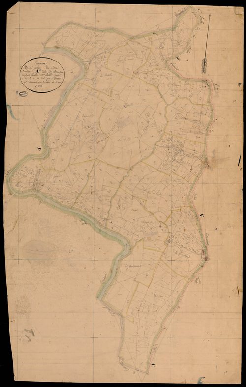 Saint-Julien-du-Serre - Section A - Feuillet 2