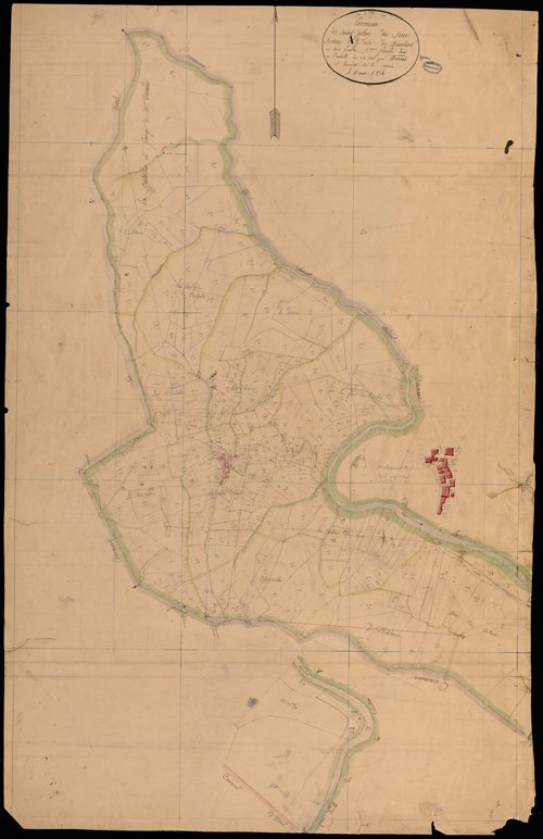 Saint-Julien-du-Serre - Section A - Feuillet 3