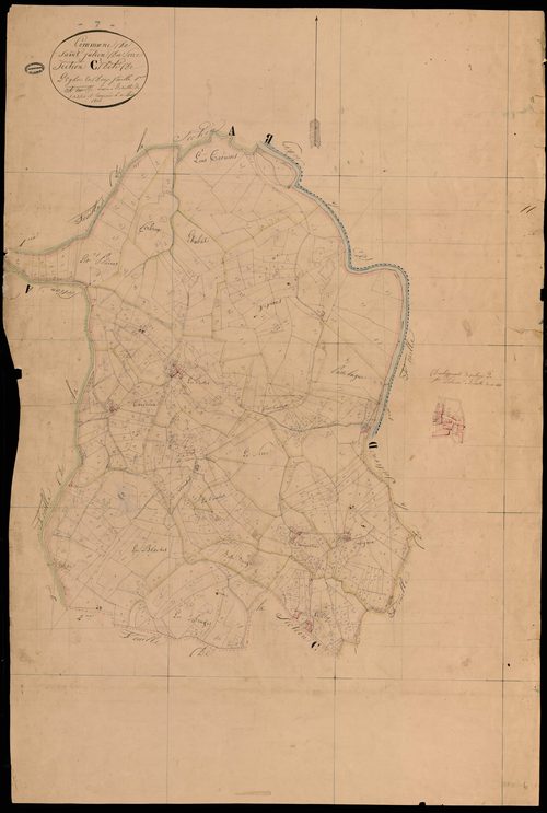 Saint-Julien-du-Serre - Section C - Feuillet 1