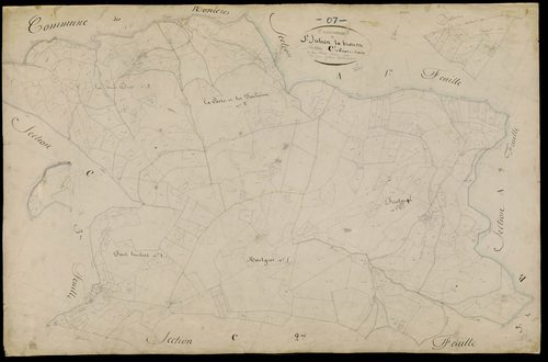 Saint-Julien-Labrousse - Section C - Feuillet 1