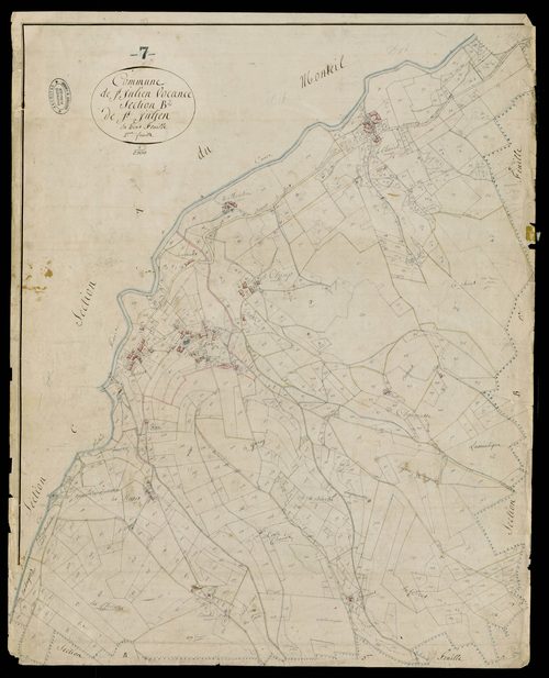 Saint-Julien-Vocance - Section B - Feuillet 2