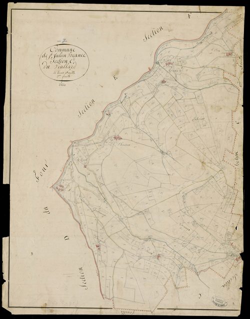 Saint-Julien-Vocance - Section C - Feuillet 2