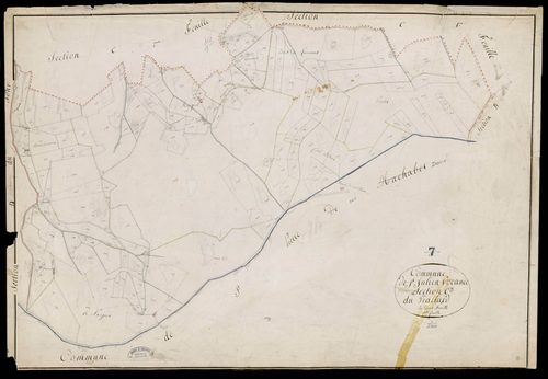 Saint-Julien-Vocance - Section C - Feuillet 3