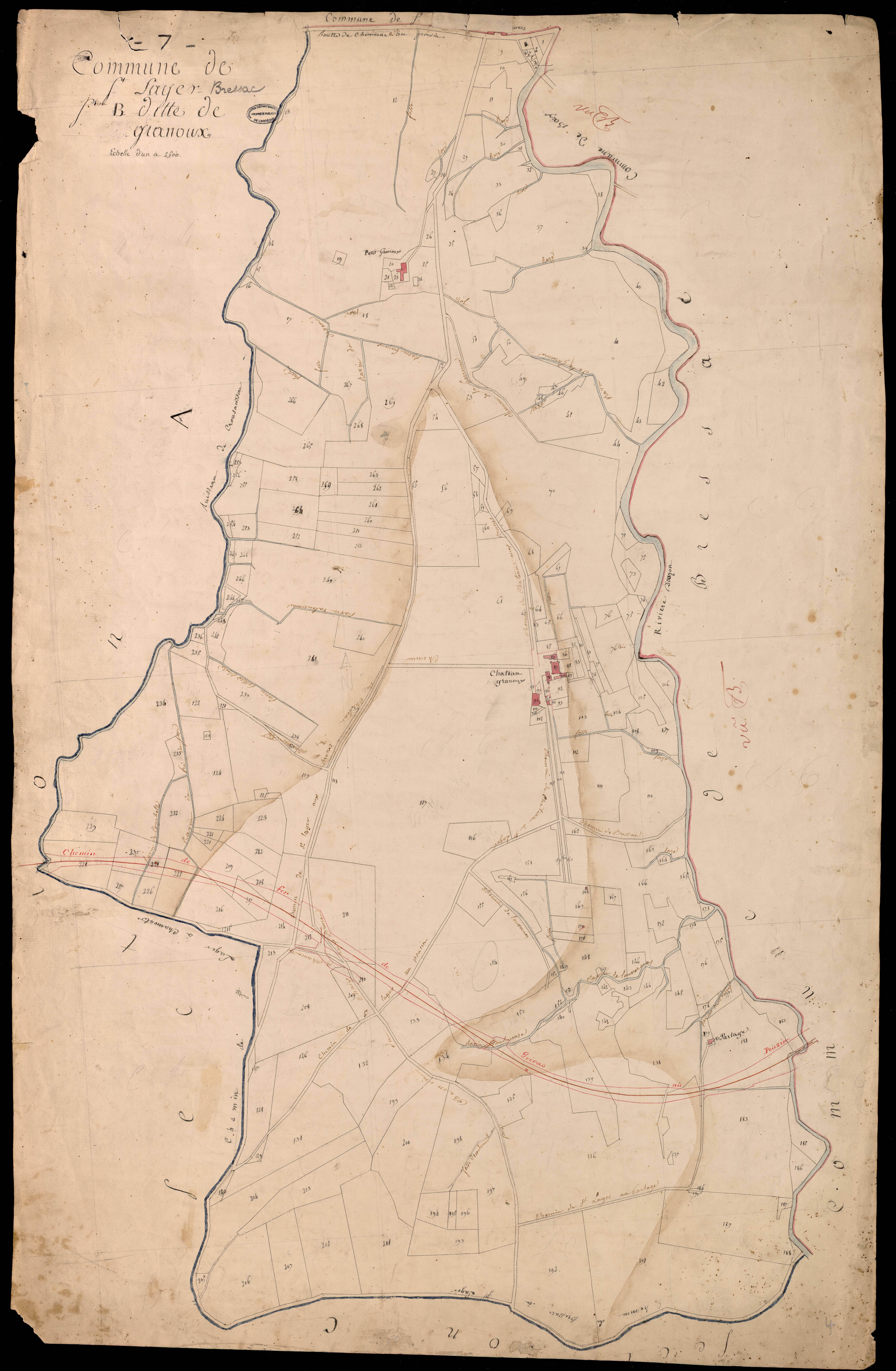 Saint-Lager-Bressac - Section B