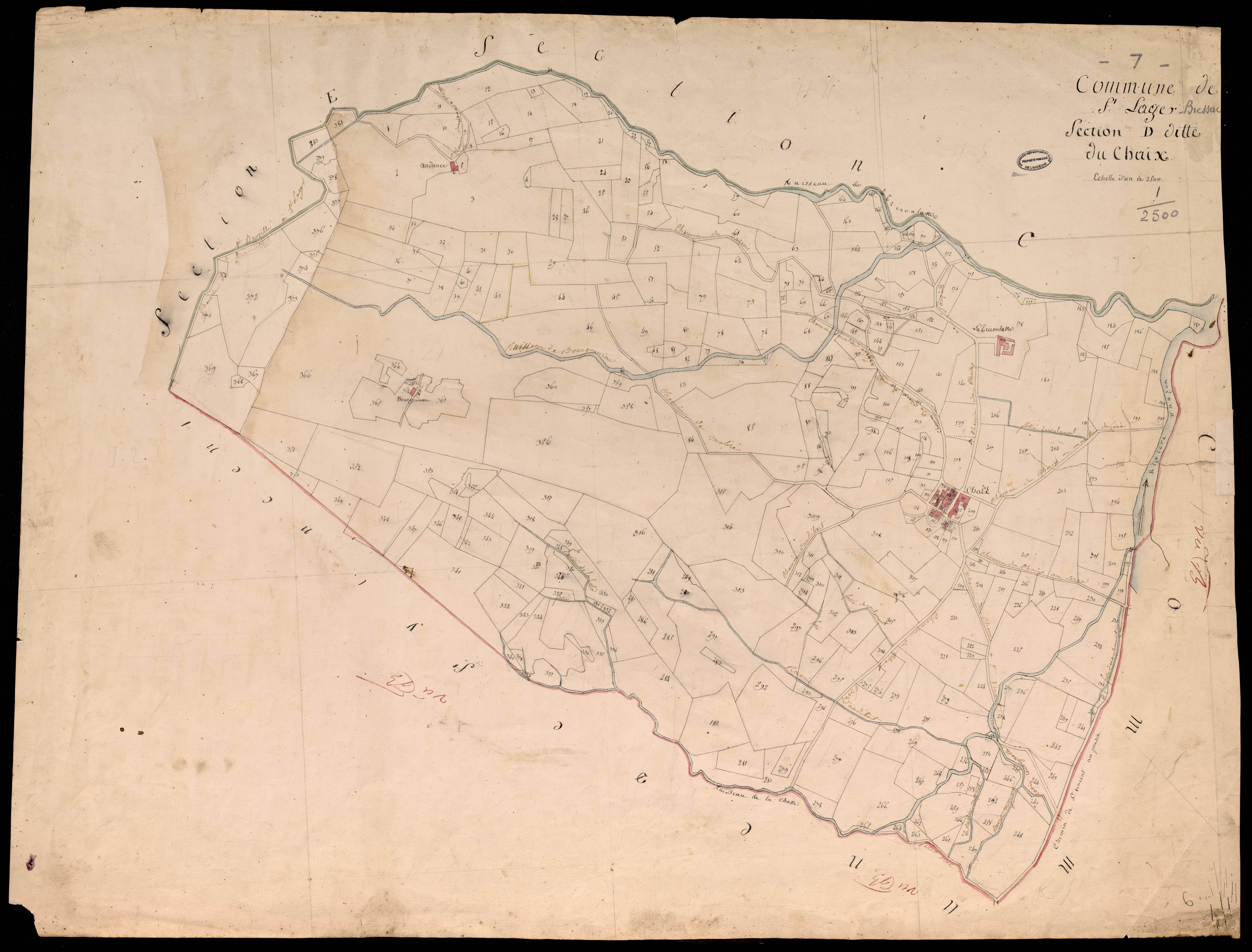 Saint-Lager-Bressac - Section D