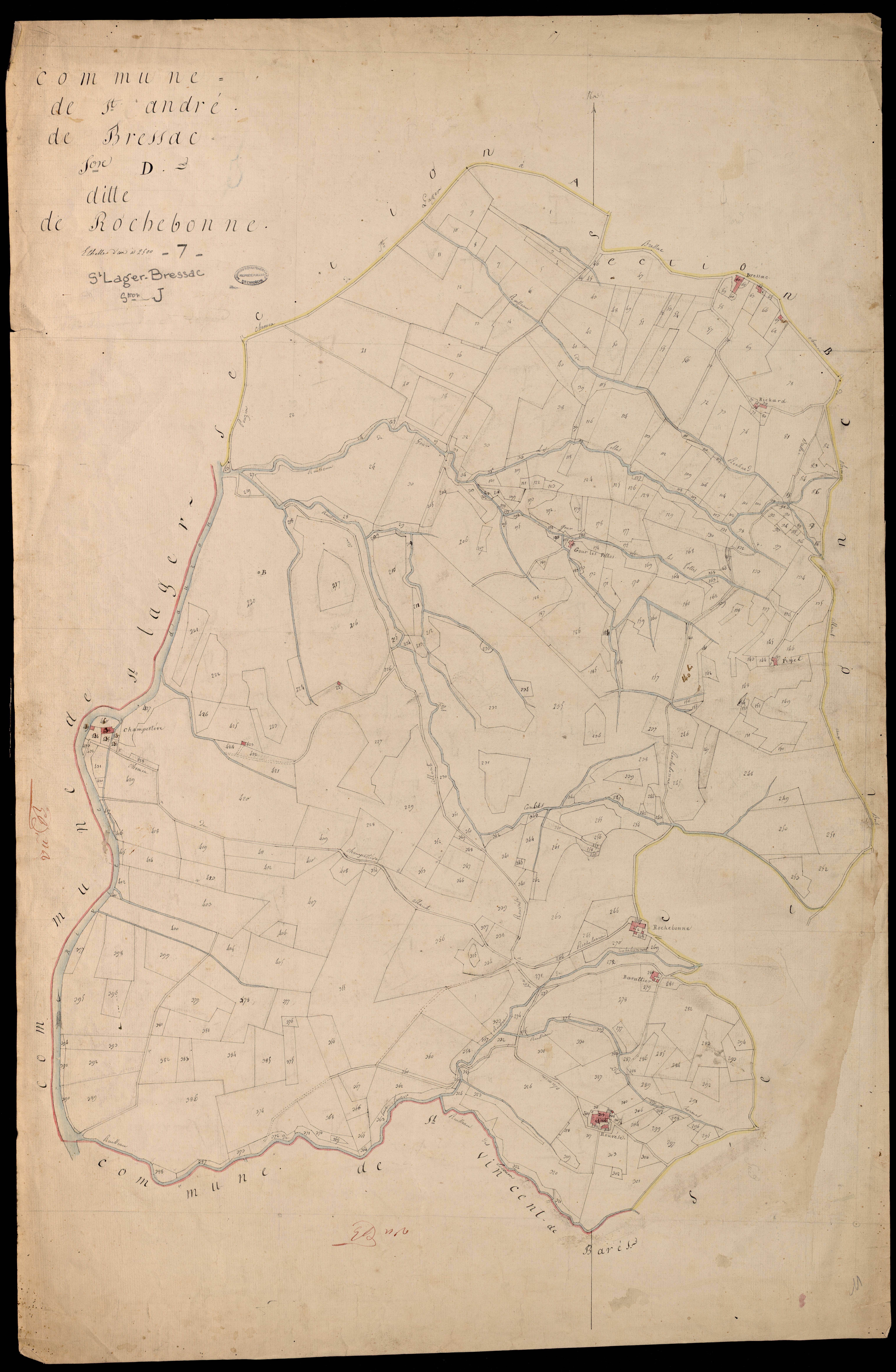 Saint-Lager-Bressac - Section J