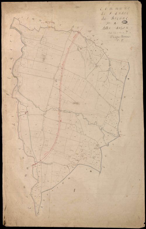 Saint-Lager-Bressac - Section F