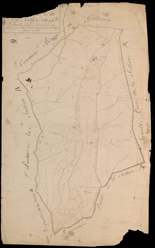 Saint-Laurent-du-Pape - Section A - Feuillet 2