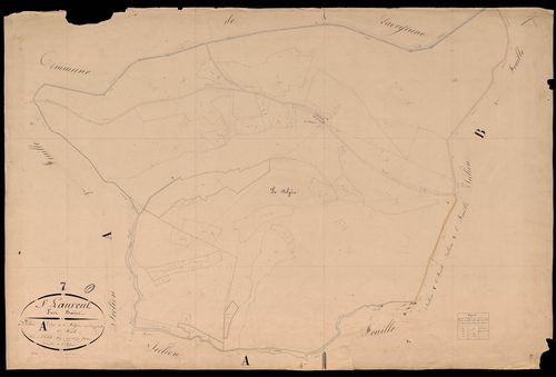 Saint-Laurent-les-Bains - Section A - Feuillet 3