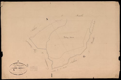 Saint-Laurent-les-Bains - Section A - Feuillet 5