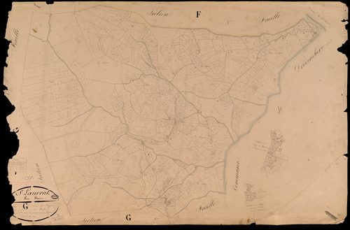 Saint-Laurent-les-Bains - Section G - Feuillet 2