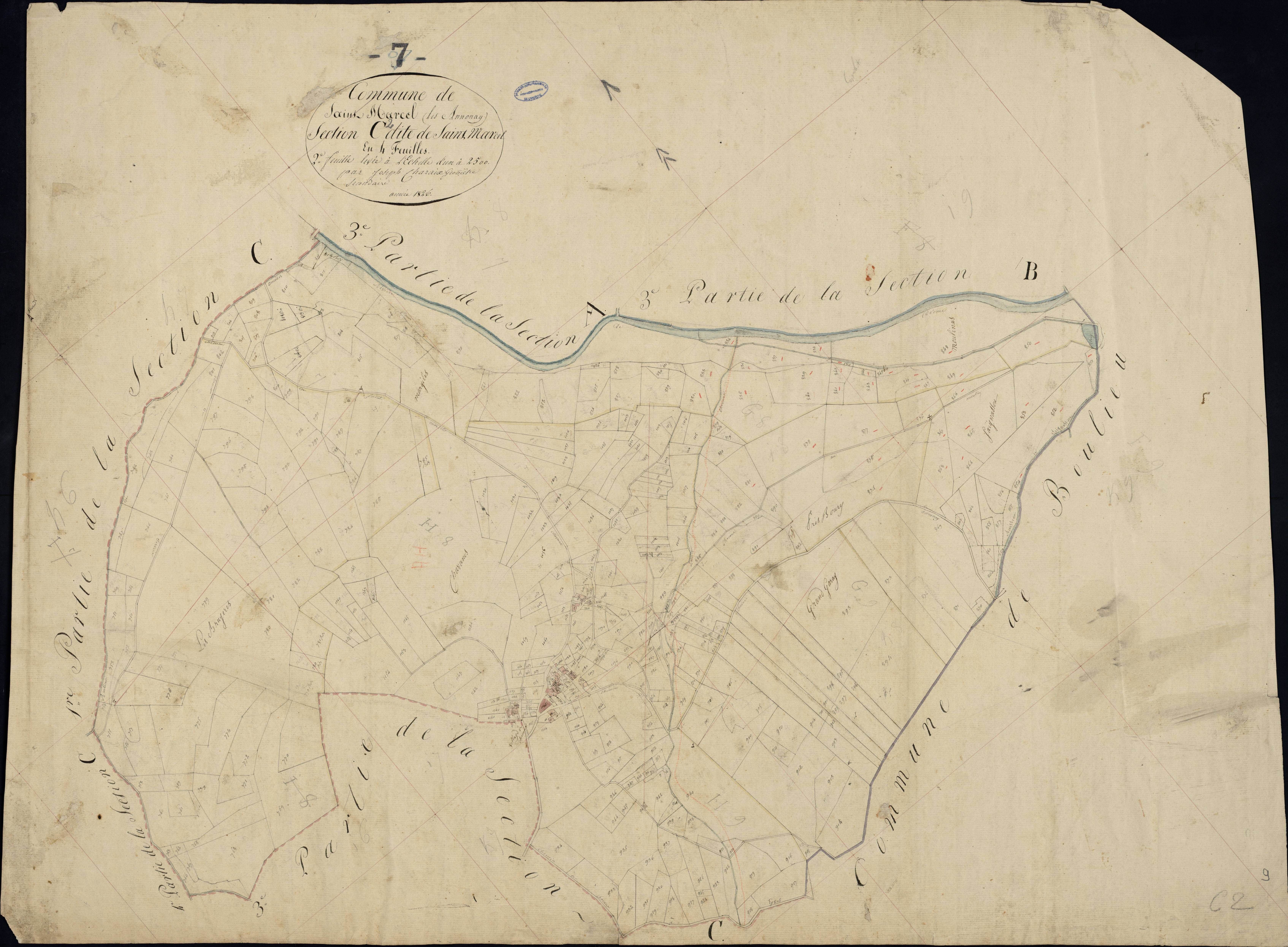 Saint-Marcel-lès-Annonay - Section C - Feuillet 2