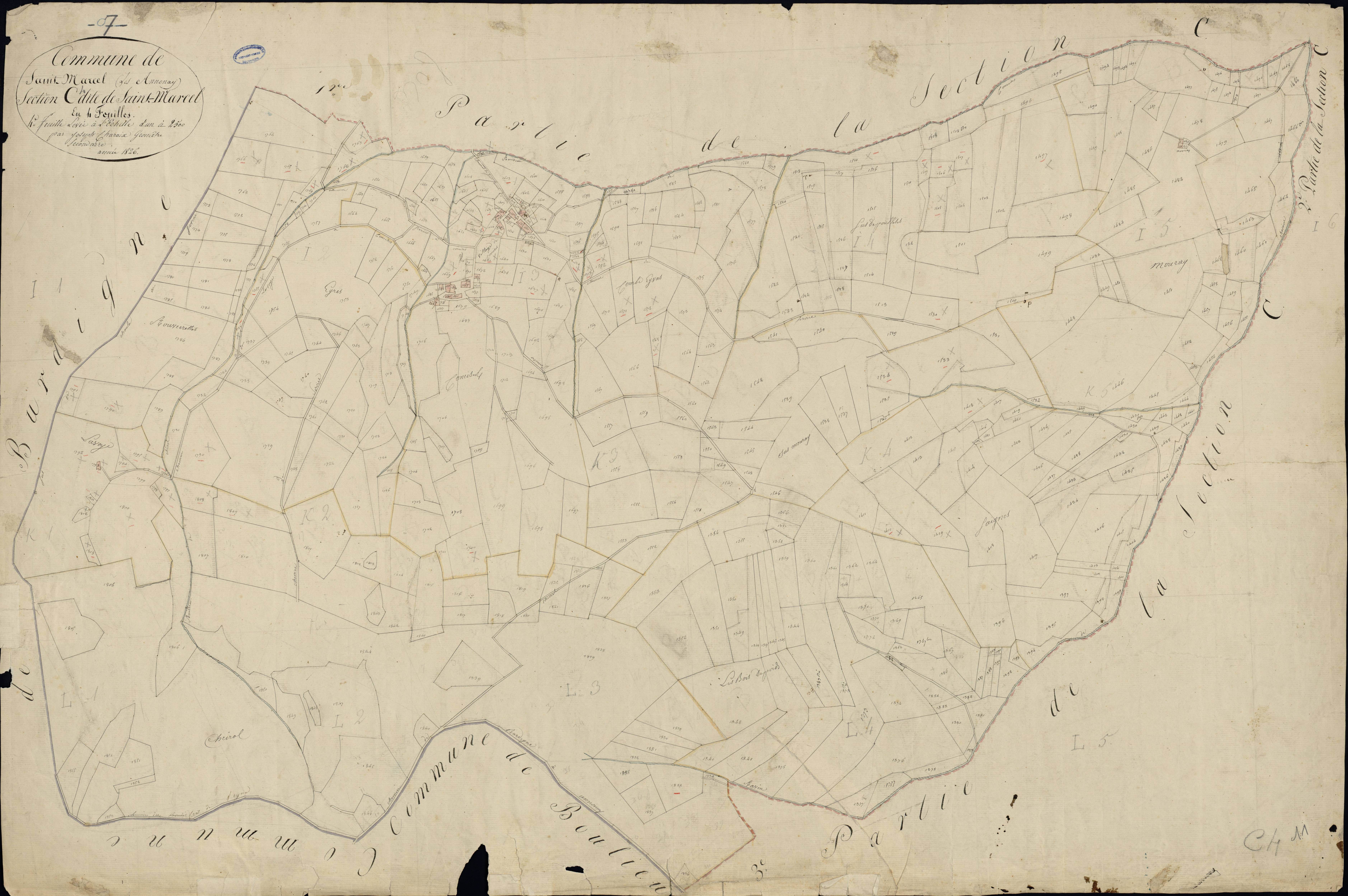 Saint-Marcel-lès-Annonay - Section C - Feuillet 4
