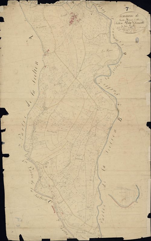 Saint-Marcel-lès-Annonay - Section A - Feuillet 3