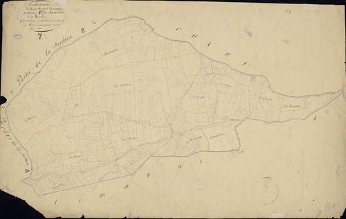 Saint-Marcel-lès-Annonay - Section B - Feuillet 1