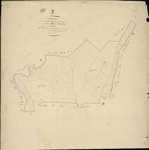 Saint-Marcel-lès-Annonay - Section B - Feuillet 2