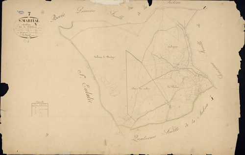 Saint-Martial - Section A - Feuillet 2