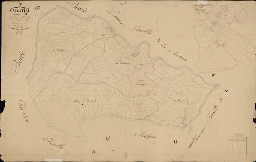 Saint-Martial - Section B - Feuillet 4