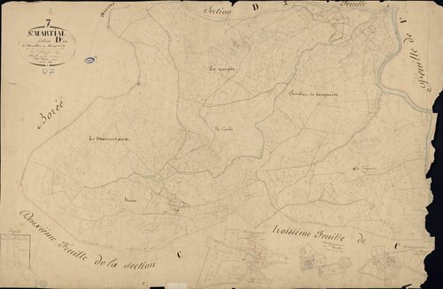 Saint-Martial - Section D - Feuillet 1