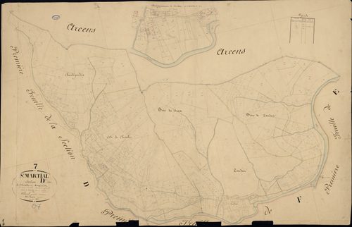 Saint-Martial - Section D - Feuillet 2