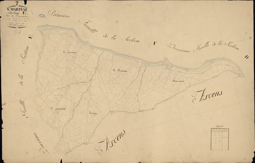 Saint-Martial - Section E - Feuillet 1
