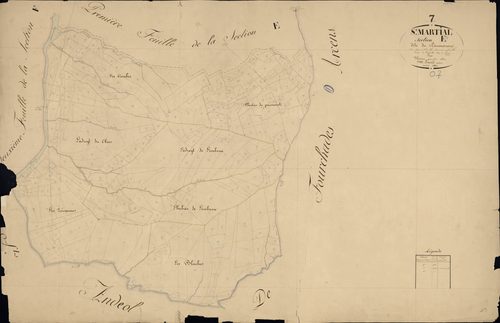 Saint-Martial - Section E - Feuillet 2