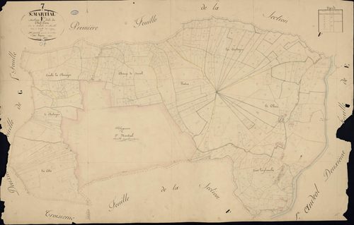 Saint-Martial - Section F - Feuillet 2