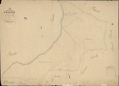 Saint-Martial - Section A - Feuillet 1