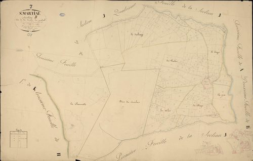 Saint-Martial - Section J - Feuillet 2