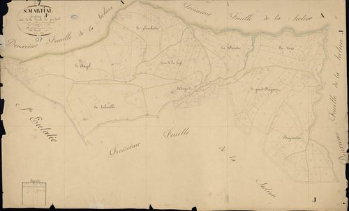 Saint-Martial - Section J - Feuillet 4