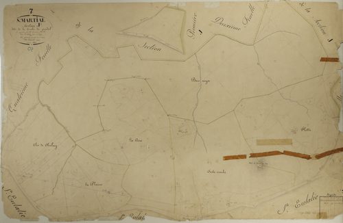 Saint-Martial - Section J - Feuillet 3