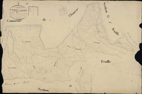 Saint-Martin-de-Valamas - Section G - Feuillet 2