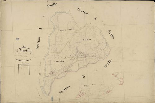 Saint-Martin-de-Valamas - Section A - Feuillet 4