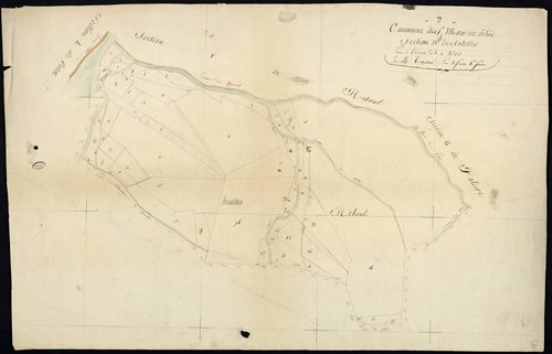 Saint-Maurice-d'Ibie - Section H - Feuillet 1